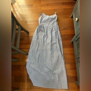 LOFT outlet stripe dress women’s medium